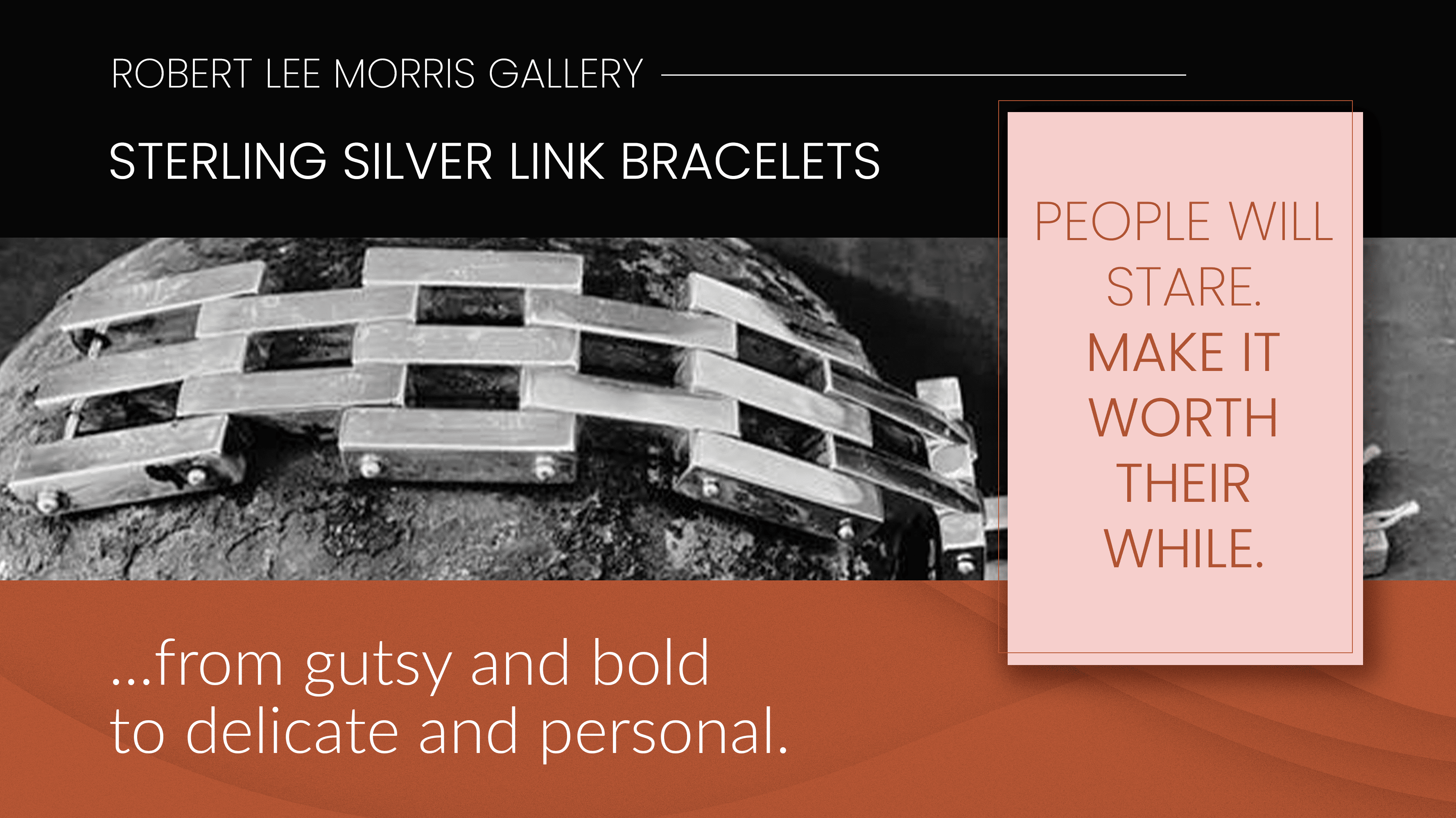 Sterling Silver Links | Robert Lee Morris Gallery Sterling Silver Links | Robert Lee Morris Gallery