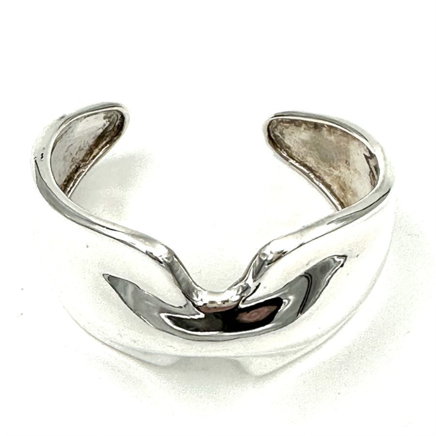 Robert Lee Morris Sterling Silver Pinched Gamma Cuff - Image 2