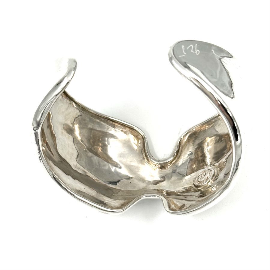 Robert Lee Morris Sterling Silver Pinched Gamma Cuff - Image 3