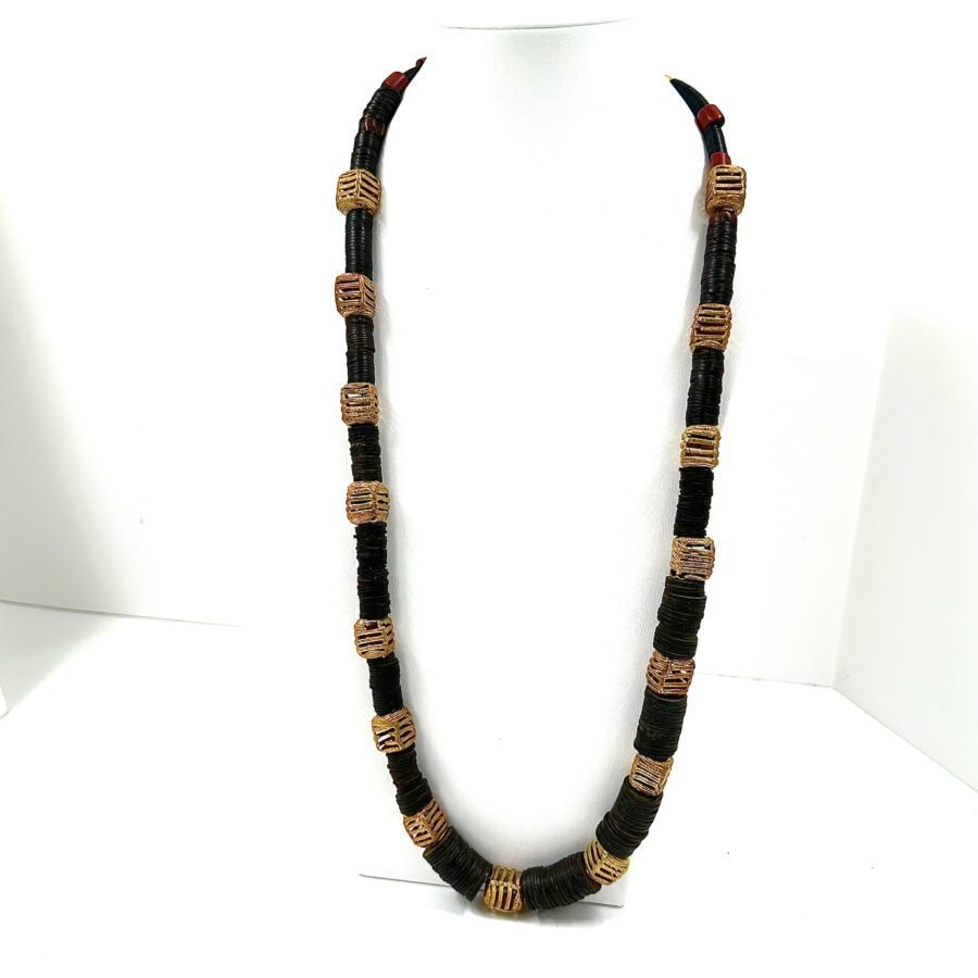 Robert Lee Morris Black & Gold Necklace #3 - Image 2