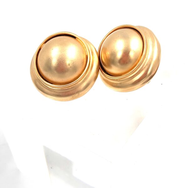 Robert Lee Morris Wrapped Ball Earrings for Donna Karan