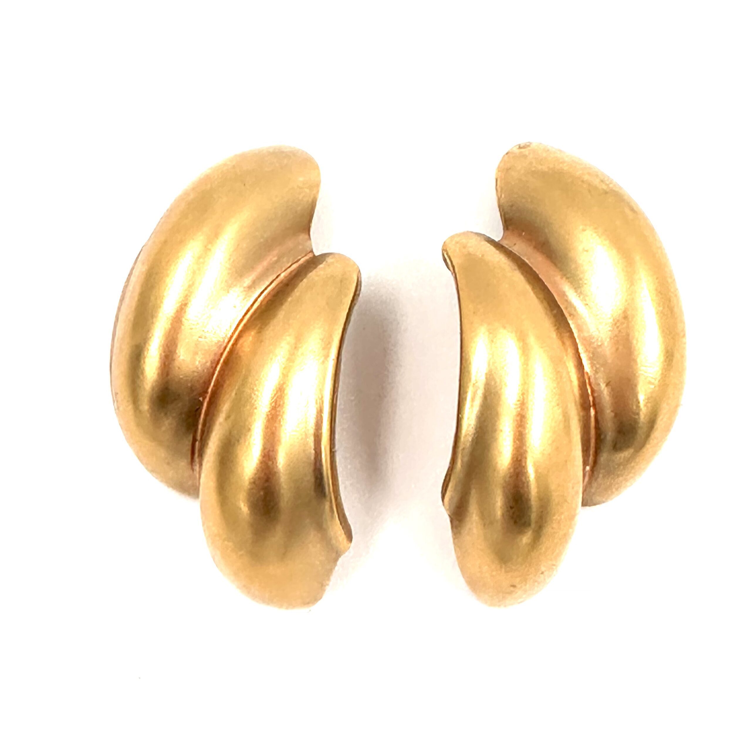 Robert Lee Morris Double Claw Earrings