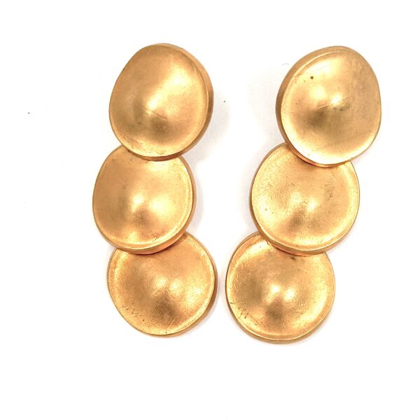 Robert Lee Morris Triple E Disc Earrings