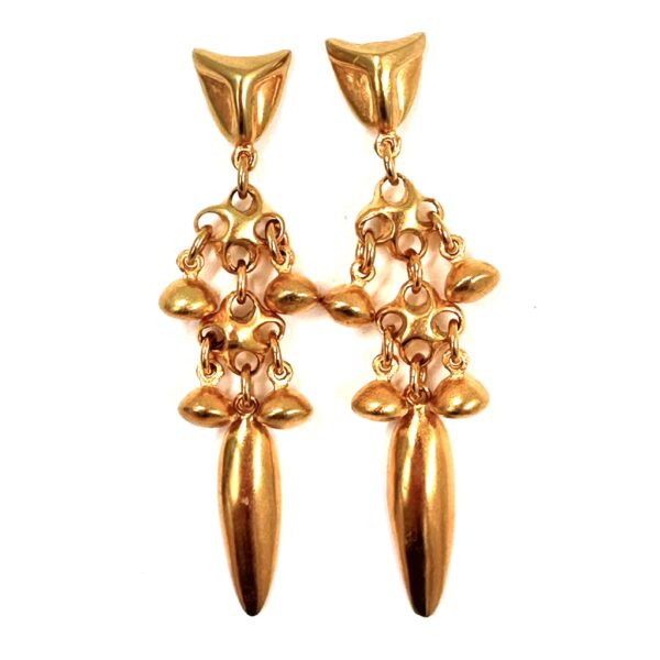 Robert Lee Morris Lacy Chandelier Earrings