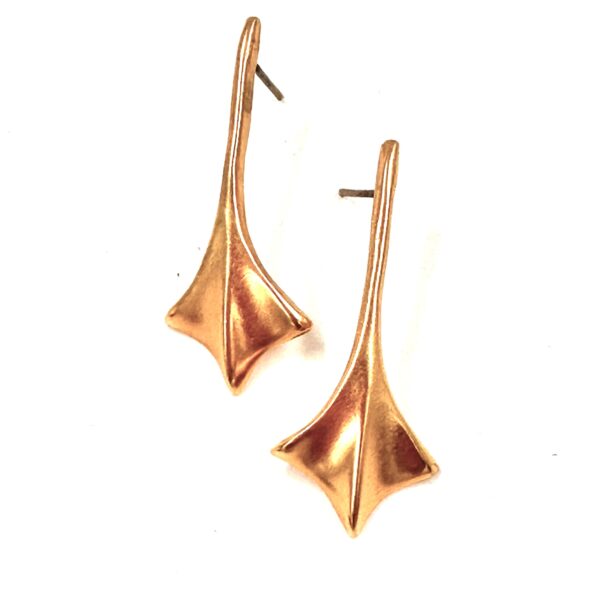 Robert Lee Morris Duck Feet Earrings