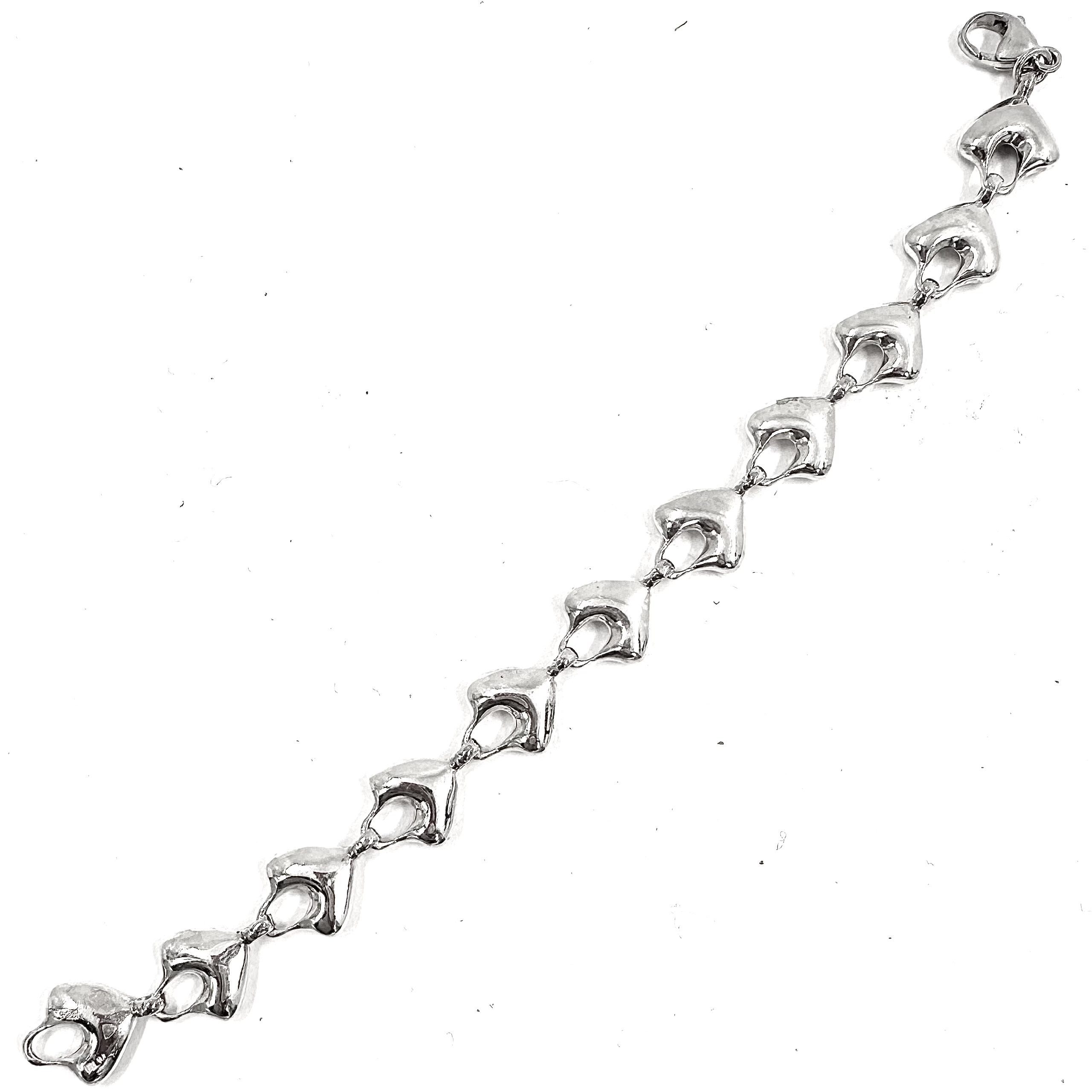 Robert Lee Morris Silver Ann's Heart Bracelet - Image 2