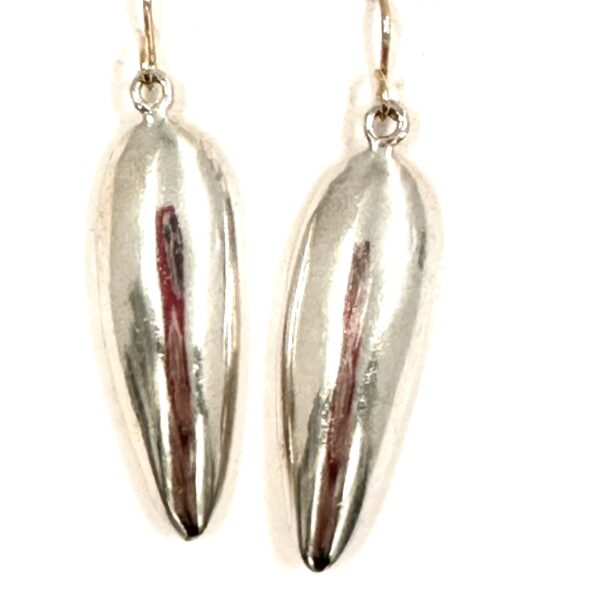 Robert Lee Morris Silver Long Nail Earrings