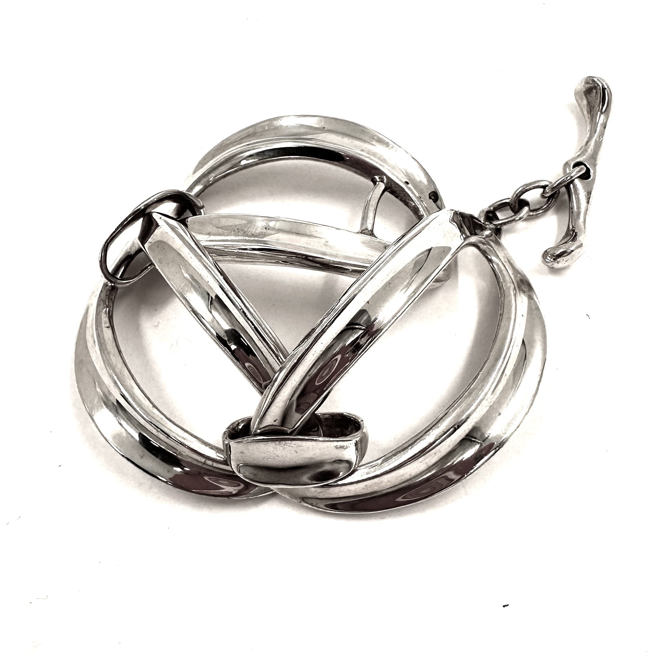 Robert Lee Morris Silver Triple Arch Bracelet - Image 4